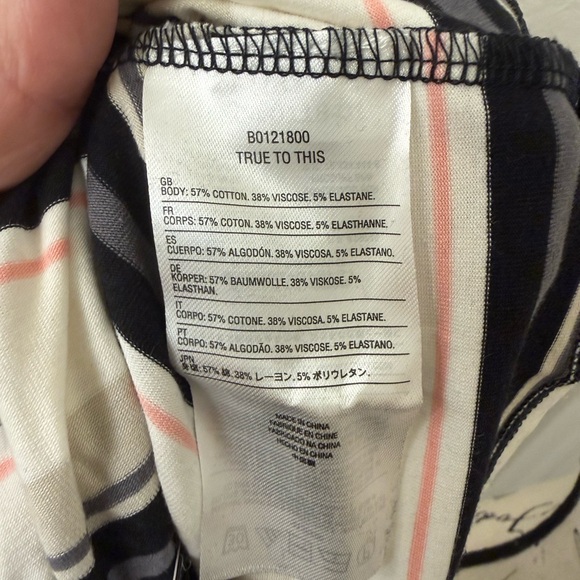 Volcom Multicolor Striped Crop Top sz S - Picture 7 of 7